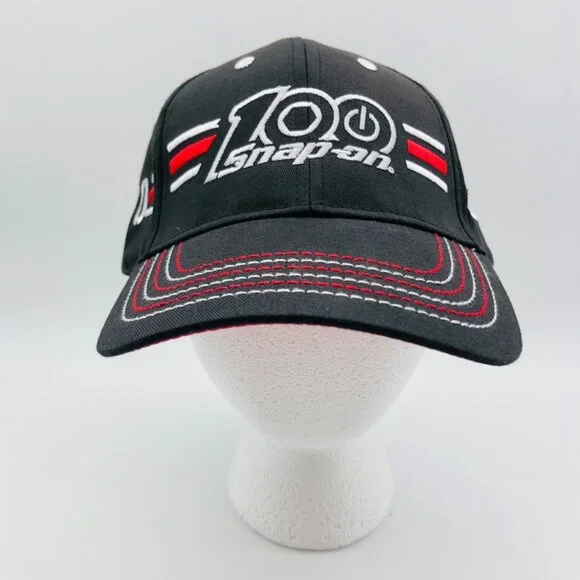 Snap-On Tools 100th Anniversary Adjustable Black Baseball Cap - Picture 1 of 9